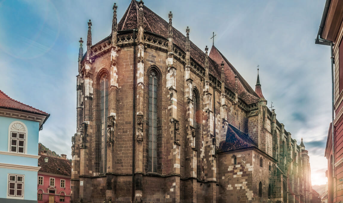 Council Square, Citadel, Black Church, Tâmpa